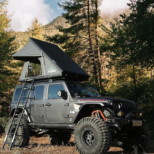 Rooftop Tent Hard Shell Roof Top Tent Hardshell Suitable for Jeep SUV Truck Van,Camping Car Roof for 2-3 Person